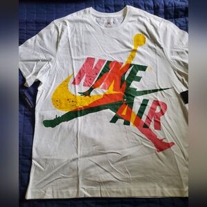 Nike Air Jordan Multi Color Mens Tshirt 3xl (RARE)